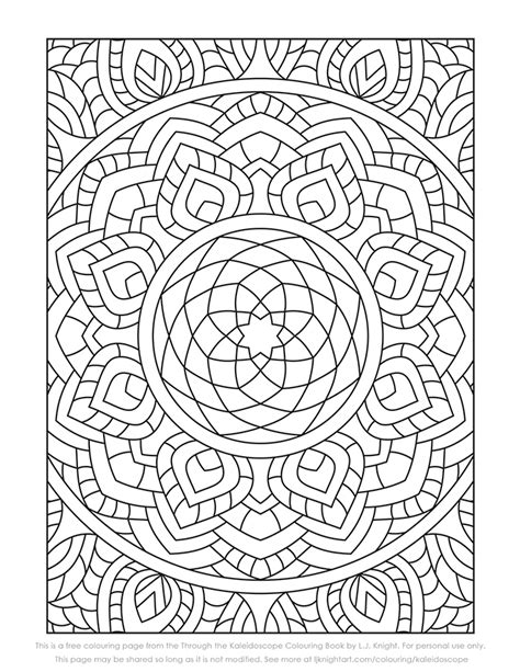 Colouring Pages Patterns Printable