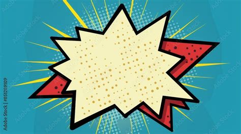 Comic Book Pow Template