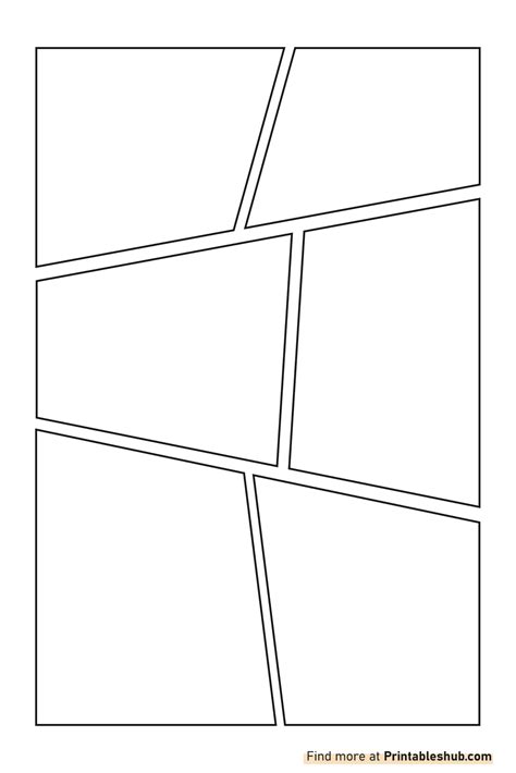 Comic Strip Template Free Download