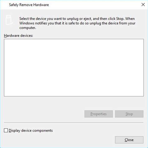 Command Prompt Safely Remove Hardware