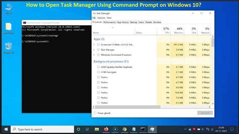 Command Prompt to Open Task Manager