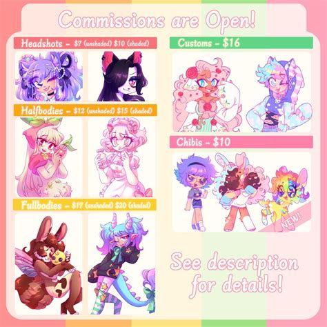 Commissions Carrd Template