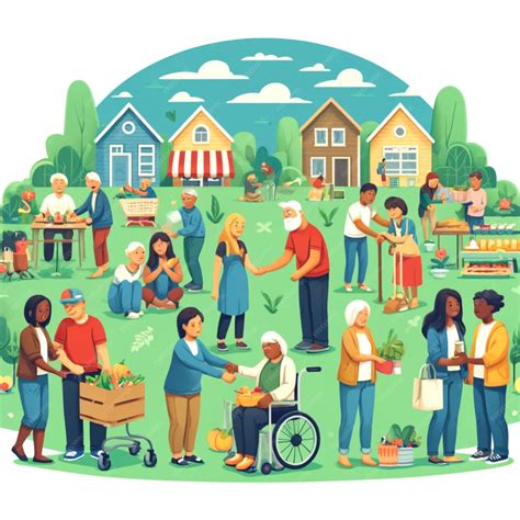 Community helping each other
