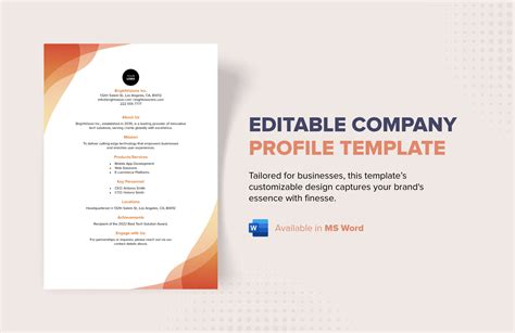 Company Profile Templates