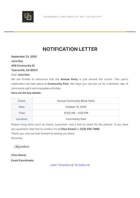 Komponen Utama Surat Pemberitahuan Kegiatan Ramadhan
