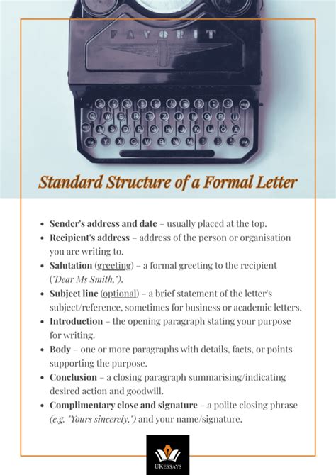 Components of letter