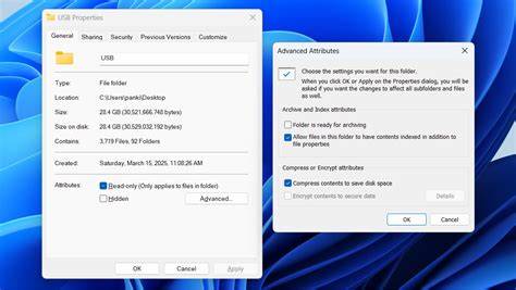 Compress Pictures Dialog Window