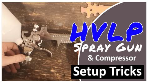 Compressor based HVLP setup