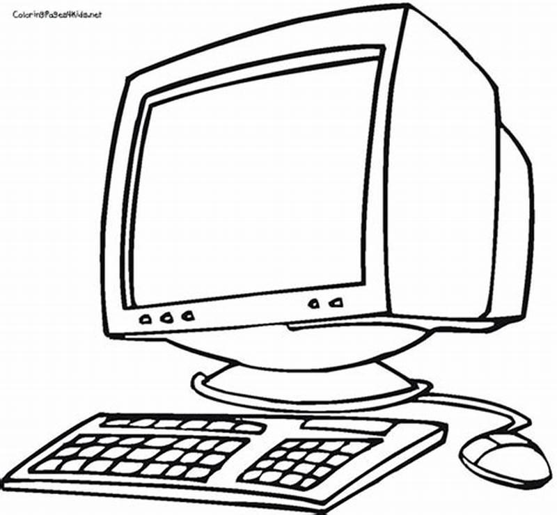 Computer Coloring Sheet