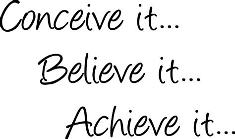 Believe Achieve Quote