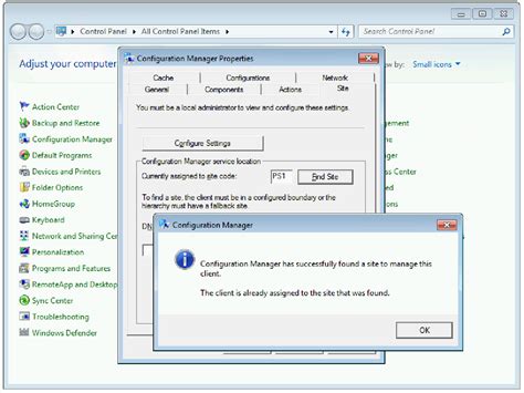 Configuration Manager Client