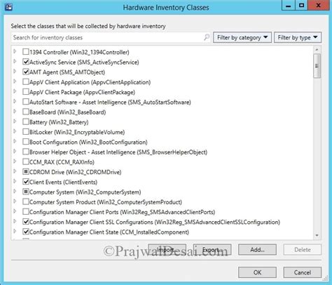 Configuration Manager hardware inventory failure