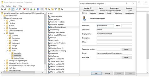Configure Active Directory Manager