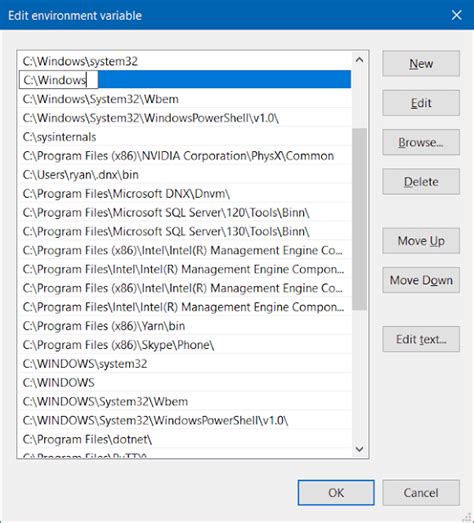 Configure Environment Variables