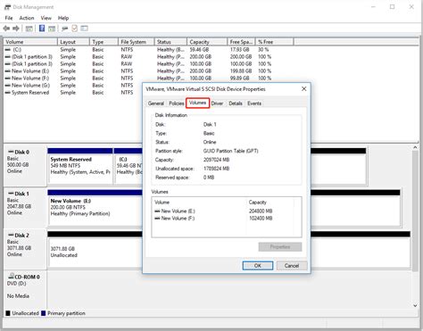 Configure New Data Disk Properties