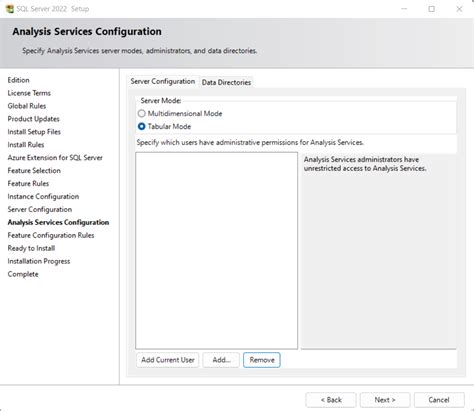 Configure SQL Server Analysis Services to Generate Memory Dump Files