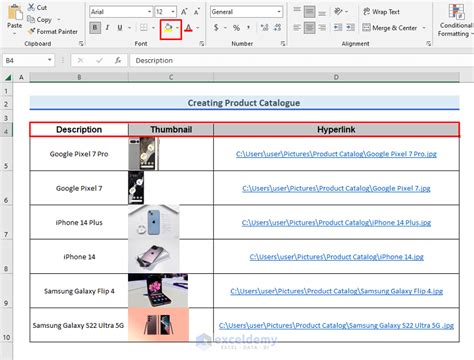 Configure The Catalog Worksheet
