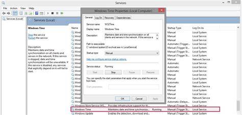 Configure the Windows Time Service