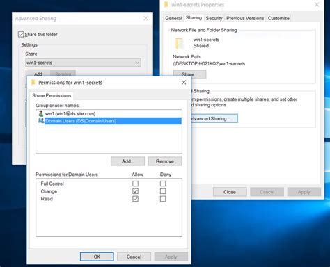 Configuring Sharing Permissions