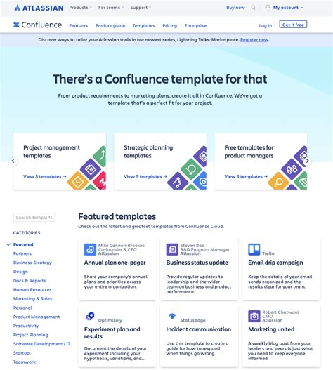 Confluence Design Templates