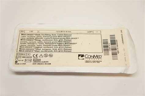 Conmed Blade Catalog