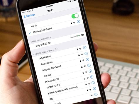 Connect WiFi iPhone Update