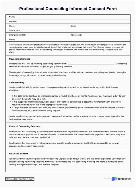 Consent Document