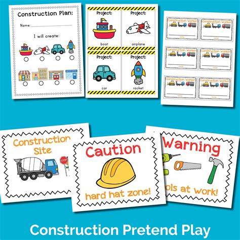 Construction Site Printables