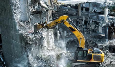 Construction demolition process