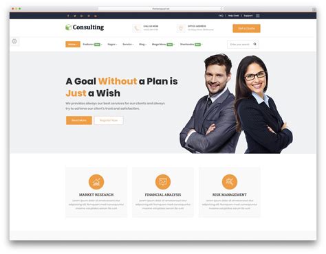 Consulting Company Website Template
