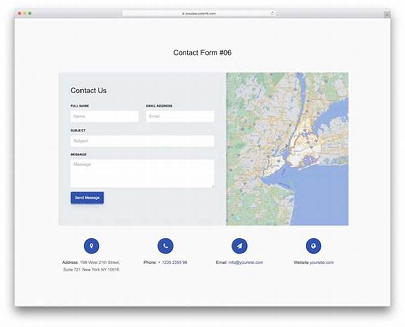 Contact Us Form Html Code