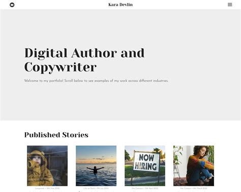 Content Creator Portfolio