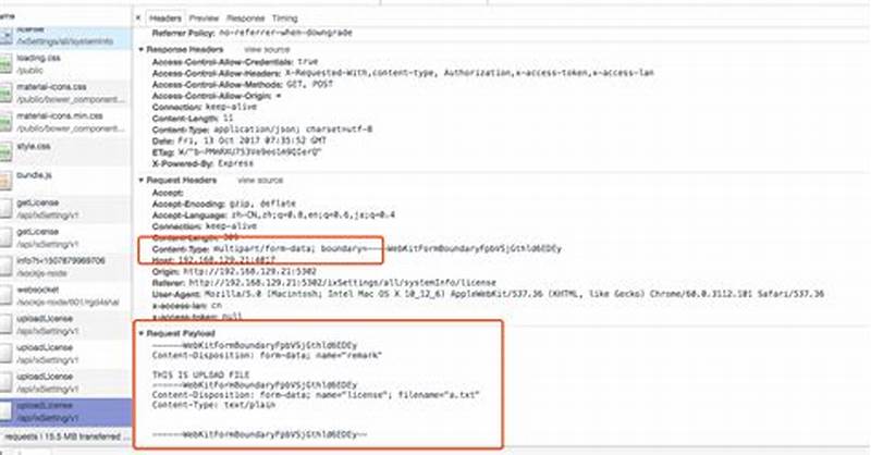 Content Type Multipart Form Data