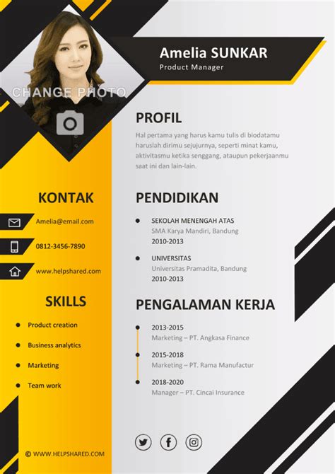 CV Modern