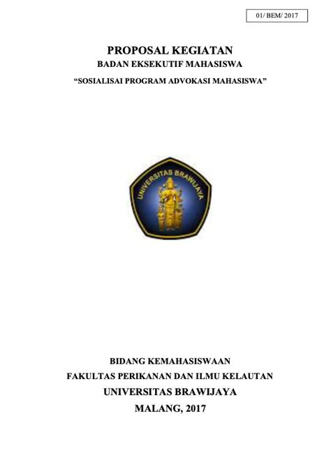 Contoh Cover Proposal 1
