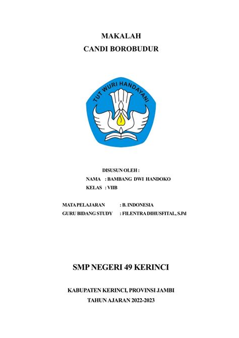 Contoh Cover Tugas 2
