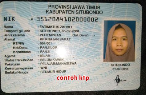 Contoh KTP