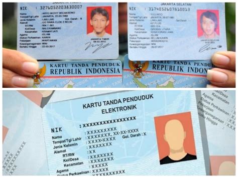 Contoh KTP Biasa