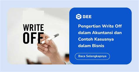 Contoh Kasus Write Off