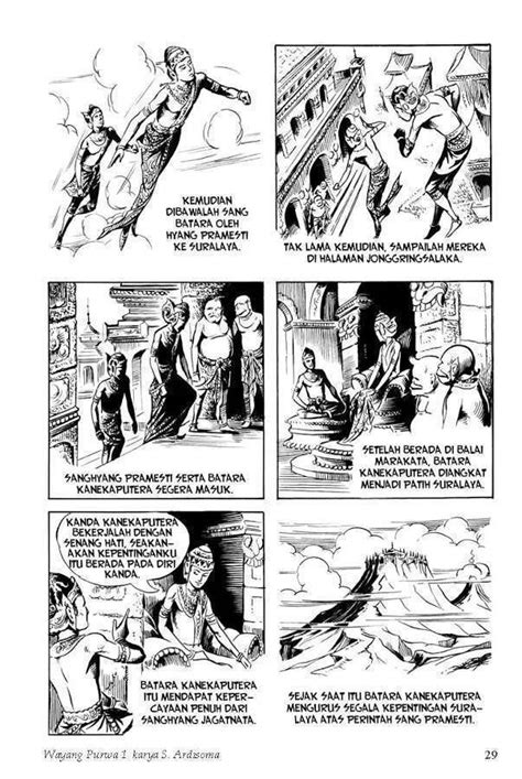 Contoh Komik Wayang Populer
