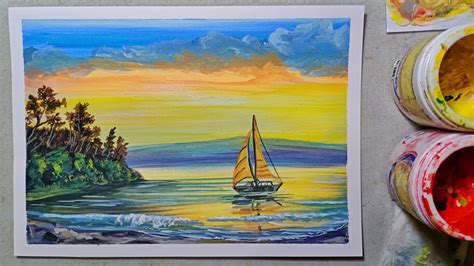 Contoh Lukisan Cat Poster