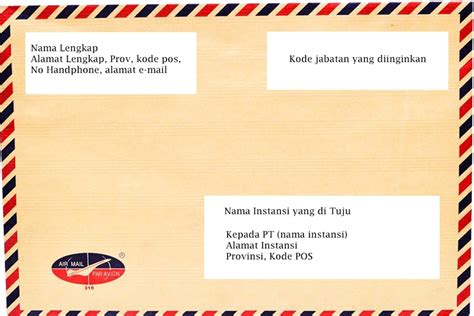 Contoh Map Surat Lamaran Kerja Rapi