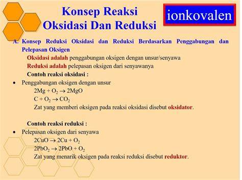 Contoh Oksidasi