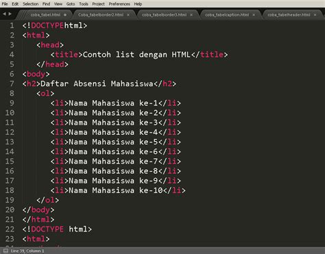 Contoh Penggunaan PHP