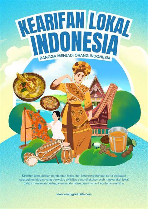 Contoh Poster Kearifan Lokal