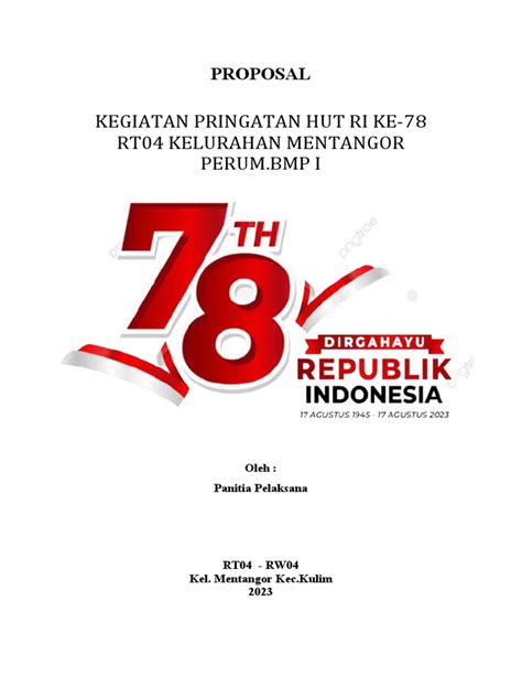 Contoh Proposal 17 Agustus 2025