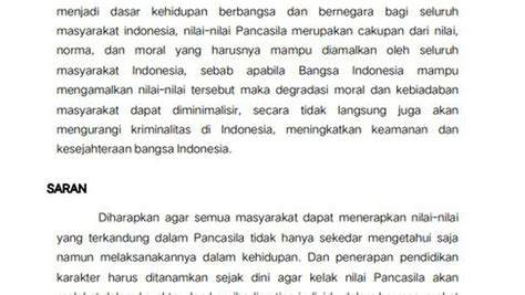 Contoh Saran