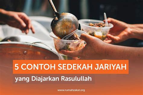 Contoh Sedekah Jariyah