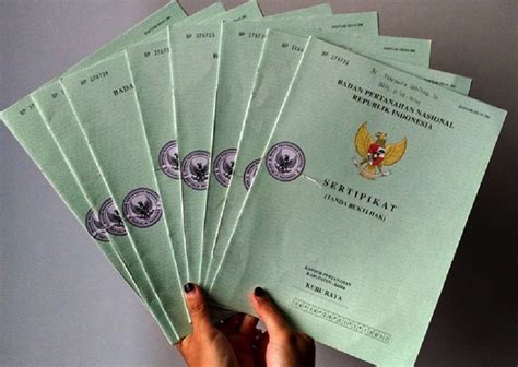 Contoh Sertifikat Tanah