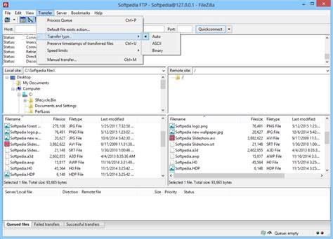 Contoh Software FTP Client
